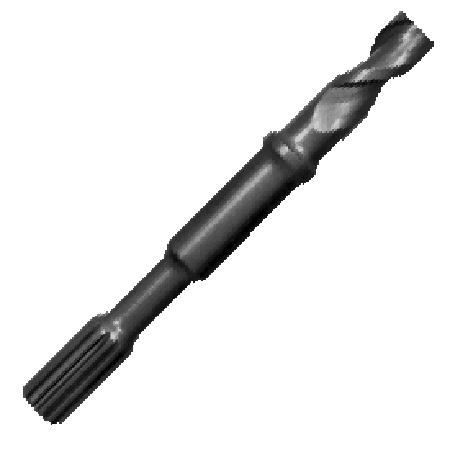 Spline Shank Hammer Bit - Single Cutter